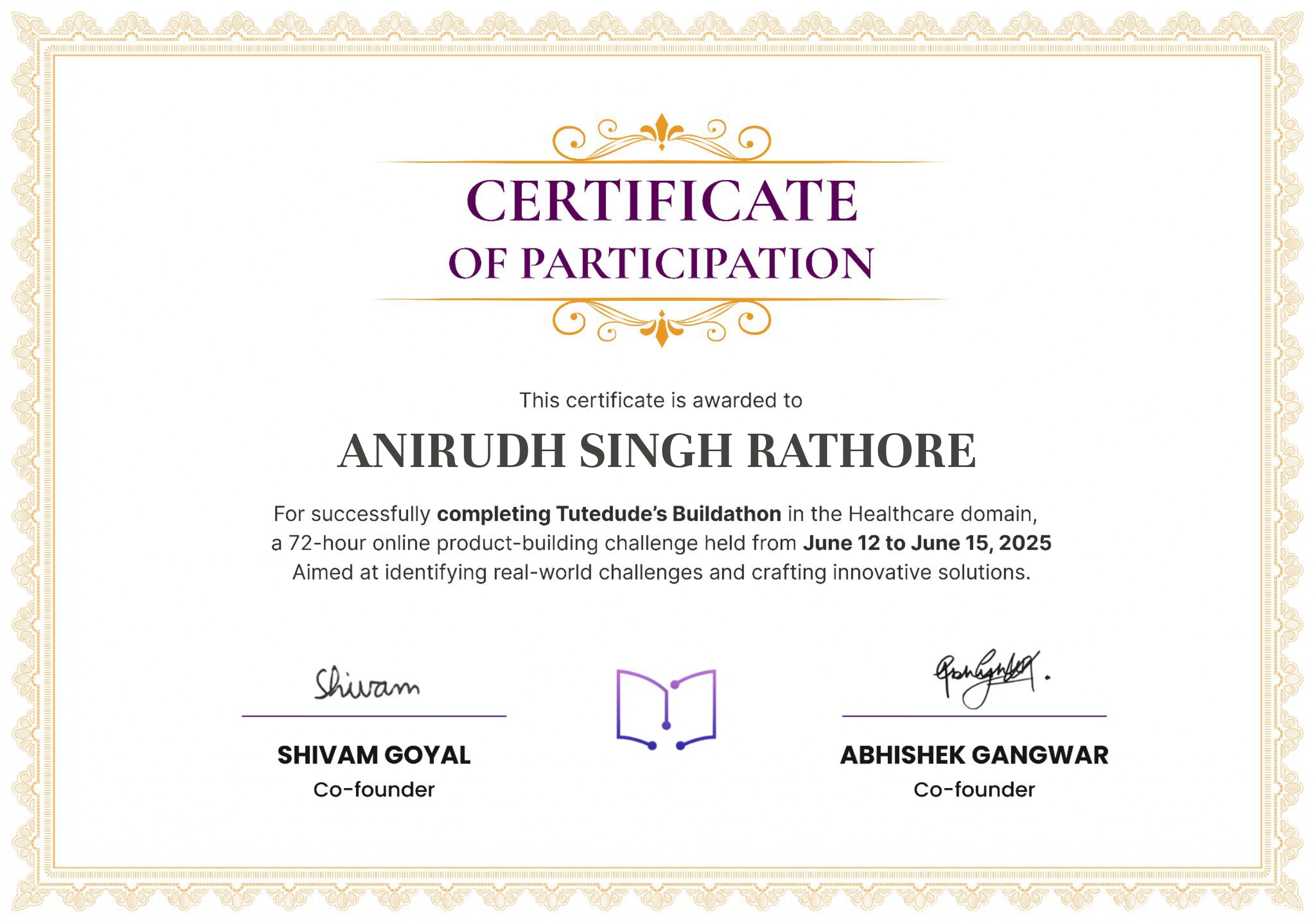 Hackathon Participation